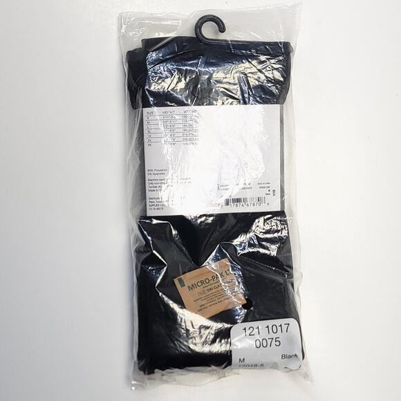 Mixit Fleece Lined Tights Size M Seamless Footless Womens Black New in Package - Picture 7 of 8
